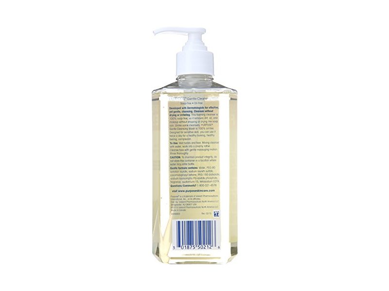 purpose gentle cleansing wash ingredients