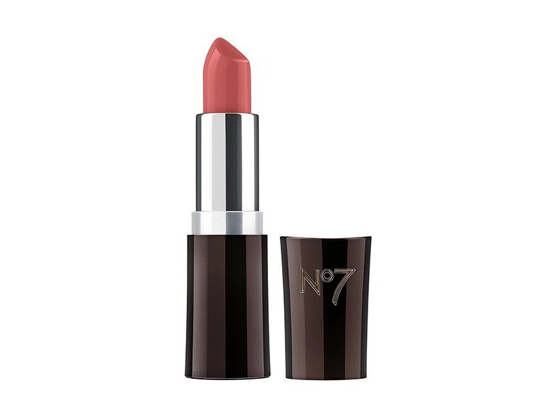 Boots No7 Moisture Drench Lipstick Shiny Conker Ingredients and Reviews