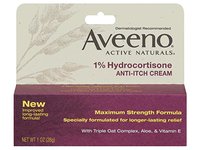 Aveeno Active Naturals 1% Hydrocortisone Anti-Itch Cream, 1 oz/28 g - thumbnail 1