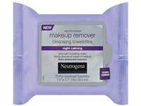 Neutrogena Makeup Remover Cleasing Towelettes, Night Calming, 25 Count - thumbnail 1