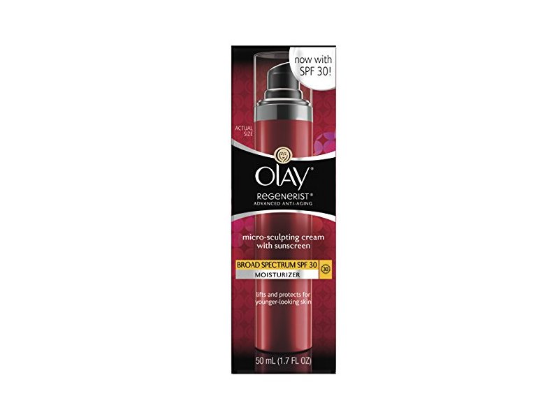 Olay Regenerist Micro-Sculpting Cream Moisturizer with SPF 30, 1.7 fl oz