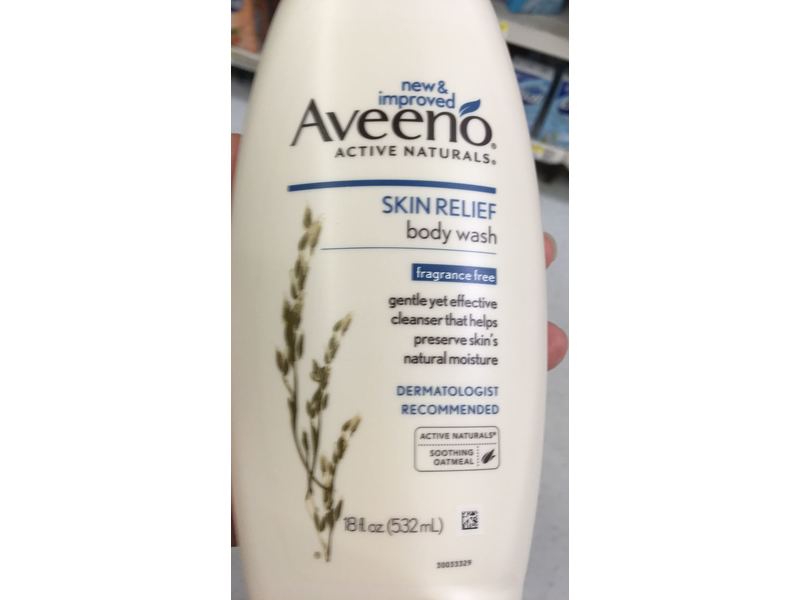 Aveeno Active Naturals Skin Relief Body Wash, 12 fl oz/354 mL