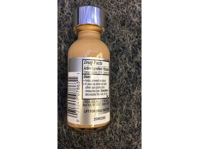 L'Oreal Paris True Match Super-Blendable Makeup, 1oz WARM NATURAL BEIGE W4