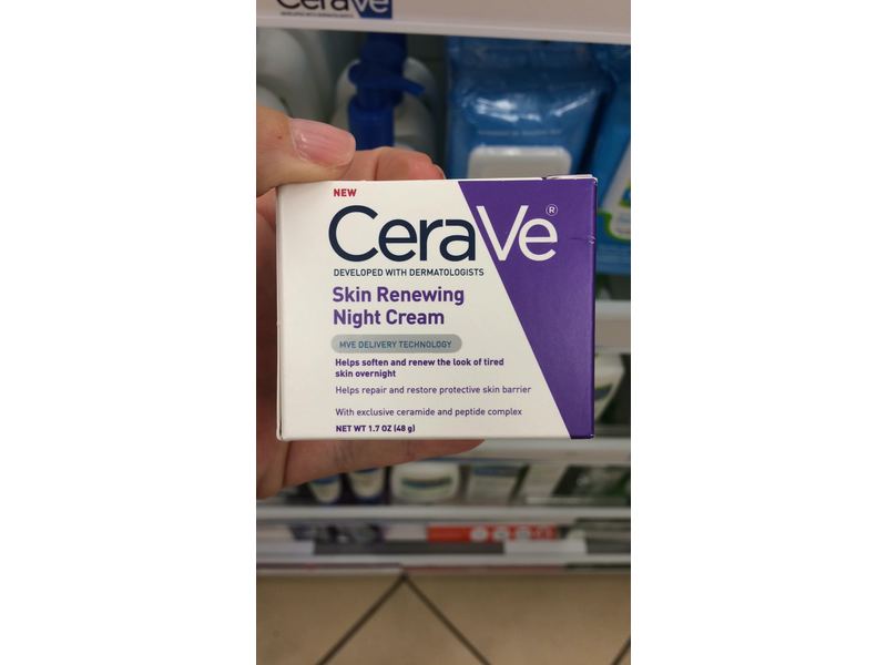 CeraVe Skin Renewing Night Cream, 1.7 oz