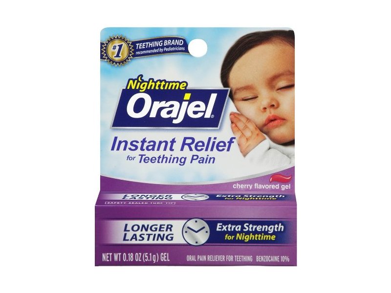 Orajel Teething Nightime Formula Ingredients and Reviews