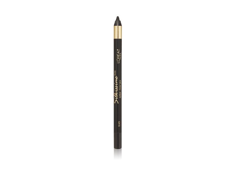 L'Oreal Paris Silkissime Silky Pencil Eyeliner, Black, 0.03 oz
