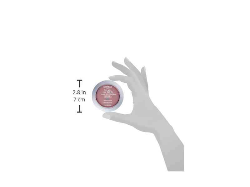 L'Oreal Paris True Match Super-Blendable Blush, Tender Rose, 0.21 Ounces