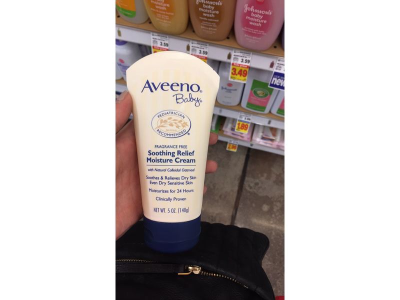 Aveeno Baby Soothing Relief Moisture Cream, 8 oz (226 g)
