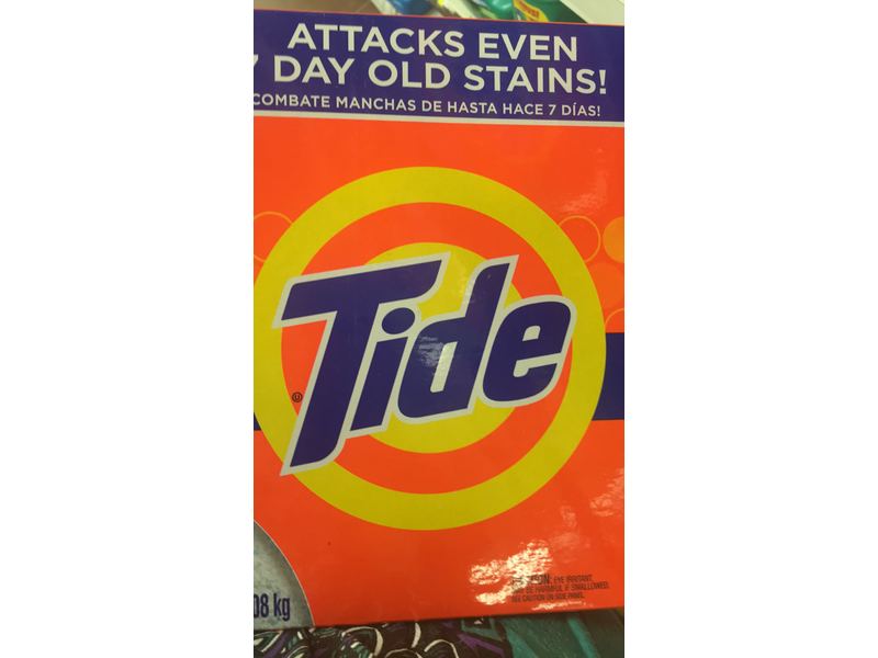 Tide Acti-Lift Crystals Powder Detergent, Original, 102 Loads, 143 oz/4.08 kg