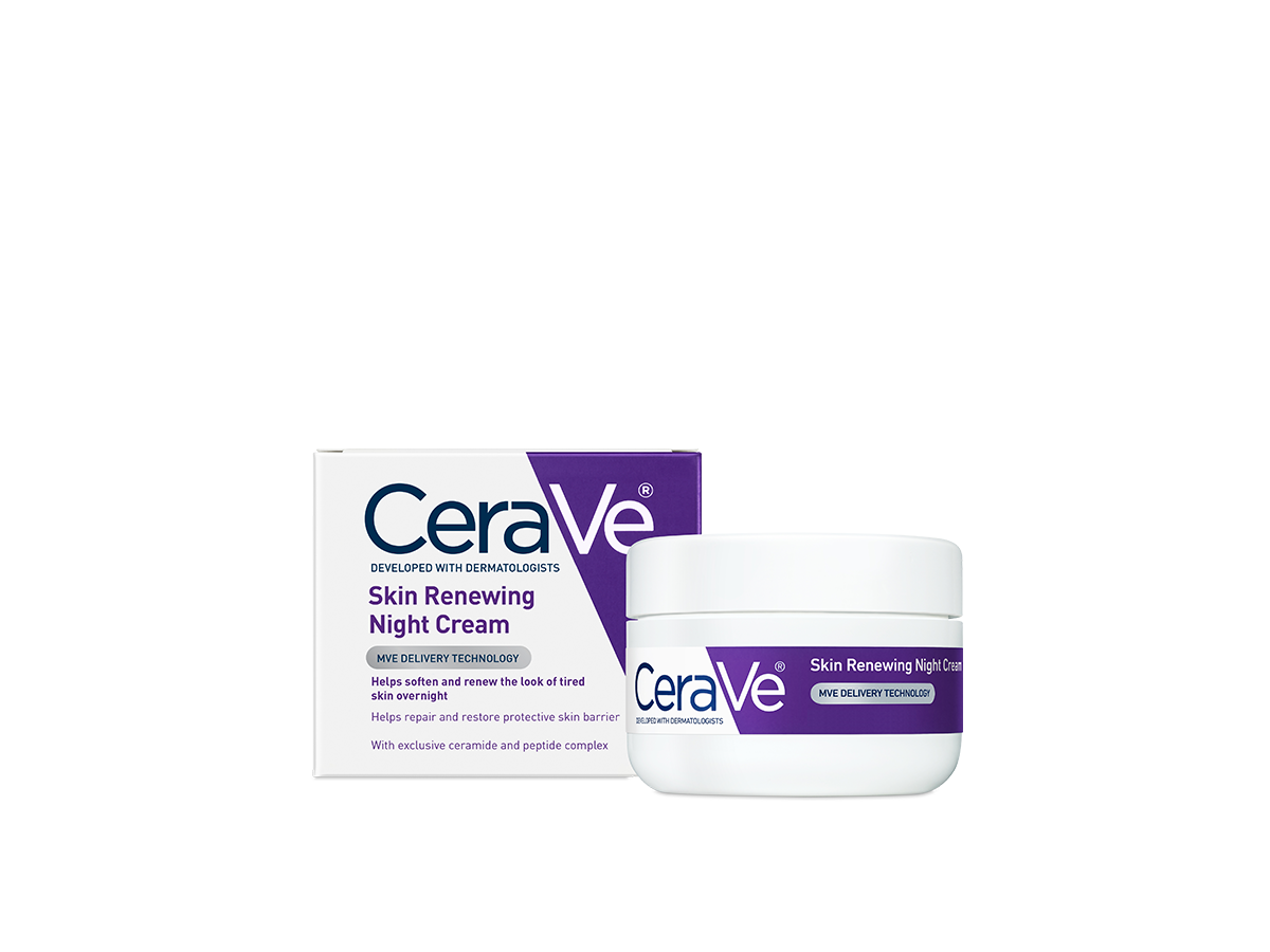thumbnail image 2 of CeraVe Skin Renewing Night Cream – 1.7 Oz (5-Pack) – New In Box 2 of 6