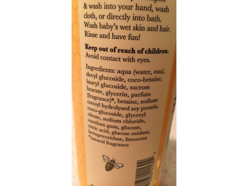 Burt's Bees Baby & Mom Baby Bee Shampoo & Wash with Pump, Tear-Free 21 fl. oz. (a)