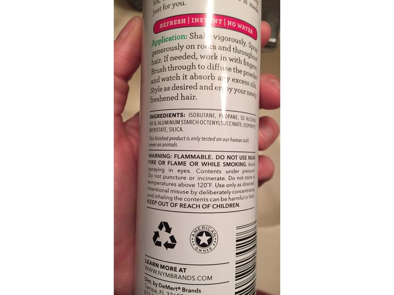 Not Your Mother's Clean Freak Refreshing Dry Shampoo, Unscented, 7 oz