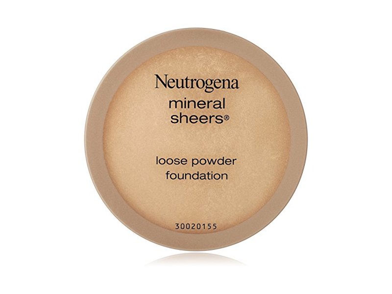 Neutrogena Mineral Sheers Loose Powder Foundation, Natural Ivory 20, 0.19 oz/5.5 g
