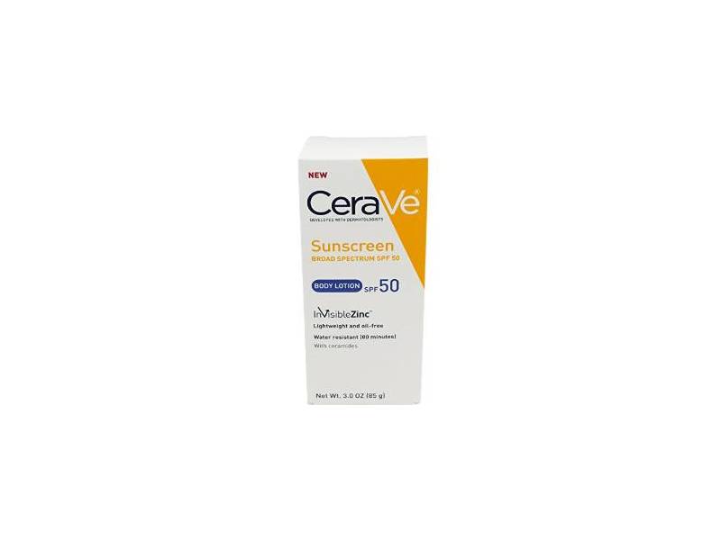 CeraVe Sunscreen Body Lotion, SPF 50