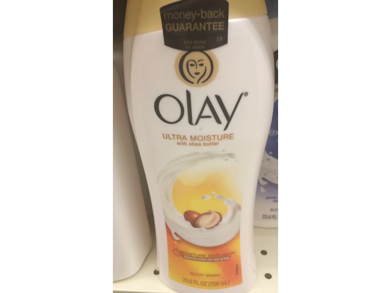 Olay Ultra Moisture Shea Butter Body Wash, 23.6 fl. oz.