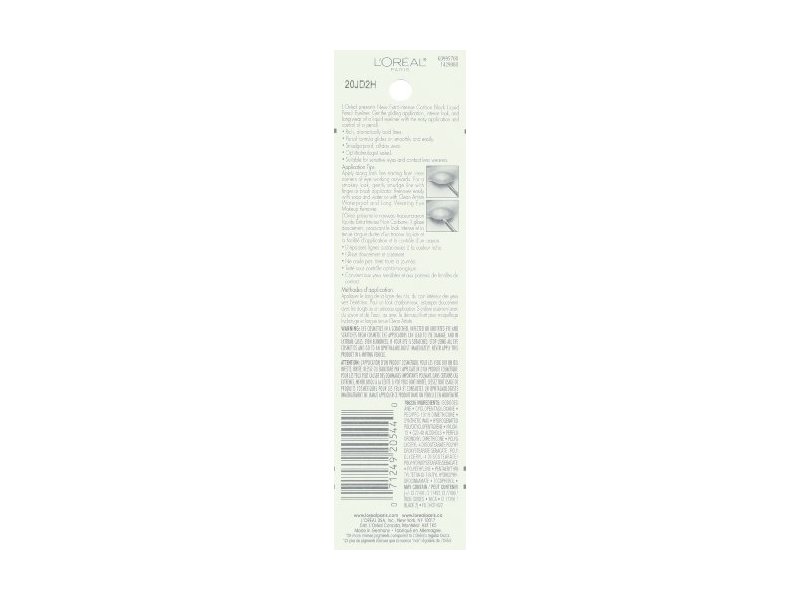 L'Oreal Paris Extra-Intense Liquid Pencil Eyeliner, Carbon Black, 0.03 Ounces