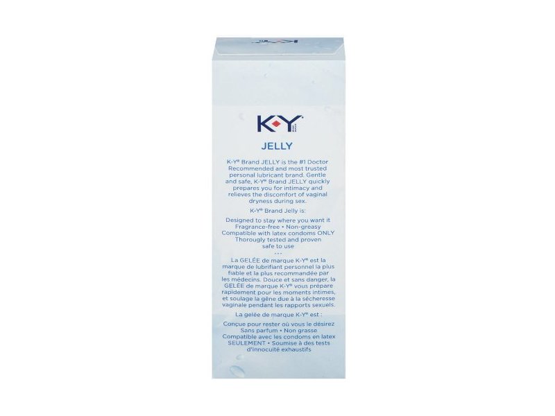 K-Y Jelly Personal Water Based Lubricant, 4 Ounce