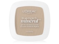 L'Oreal Paris True Match Mineral Pressed Powder, 402 Soft Ivory, 0.31 oz/9 g - thumbnail 1