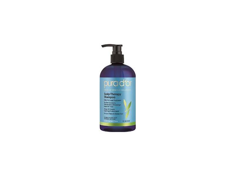 Pura D'or, Scalp Therapy Shampoo, 16 Oz 