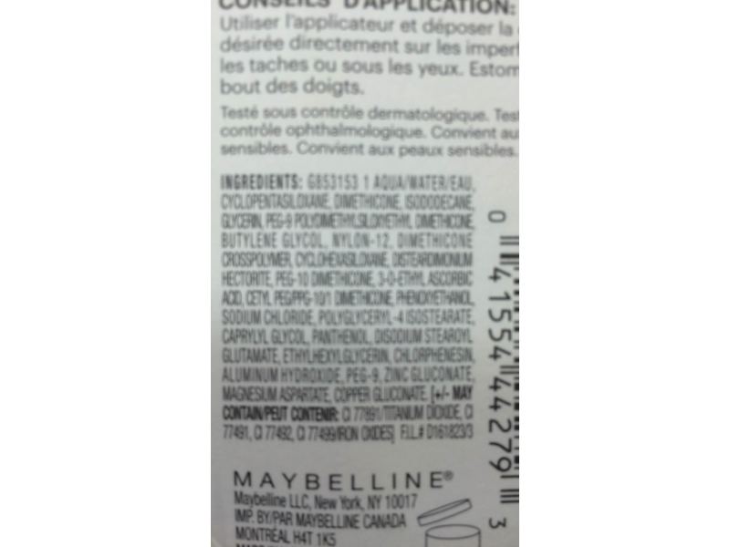 Maybelline New York Superstay Better Skin Concealer, Light/Medium, 0.25 fl oz/7.5 mL