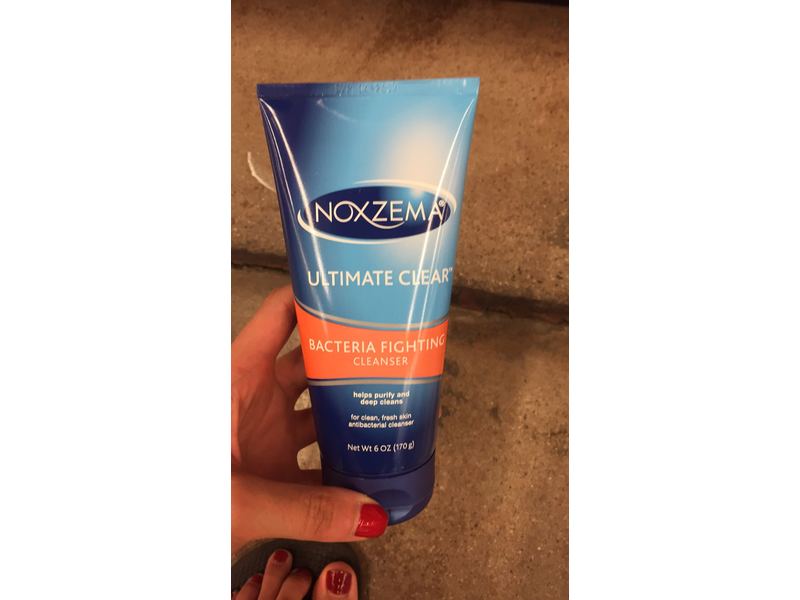 noxzema bacteria fighting cleanser