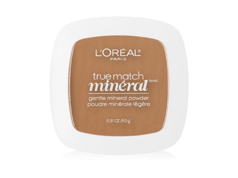 L'Oreal Paris True Match Mineral Pressed Powder, 416 Classic Tan, 0.31 oz/9 g