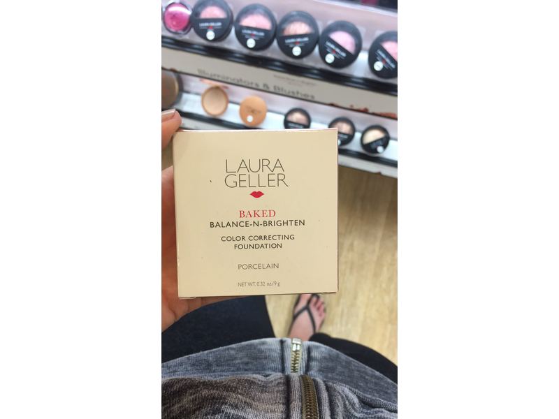 Laura Geller Baked Balance-N-Brighten Color Correcting Foundation, Porcelain