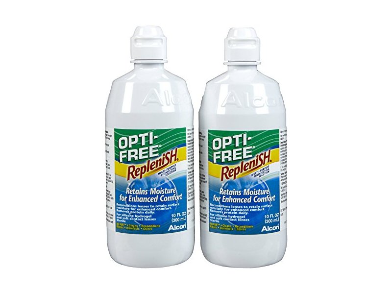 Alcon Opti-Free Replenish Multi-Purpose Disinfecting Solution, 10 fl oz (300 mL)