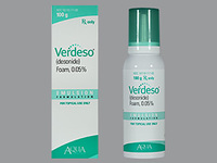 Verdeso (desonide) Foam 0.05%,100 g, Aqua Pharmaceuticals (RX) - Image 2