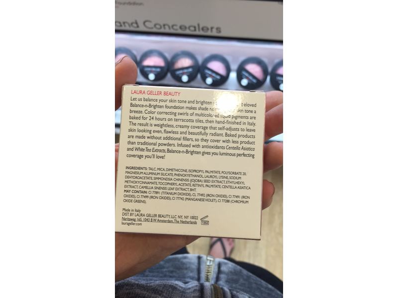 Laura Geller Baked Balance-N-Brighten Color Correcting Foundation, Tan