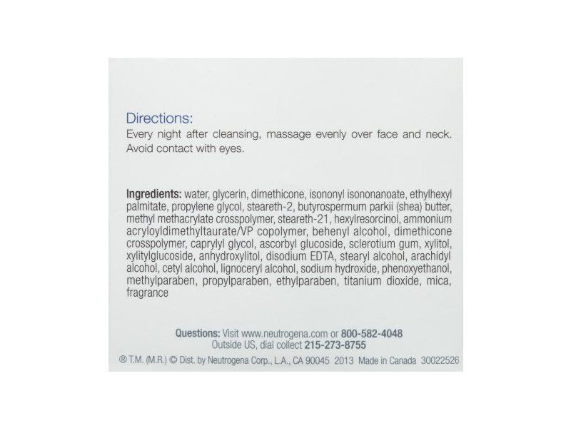 Neutrogena Triple Age Repair Night Cream, 1.7 Ounce
