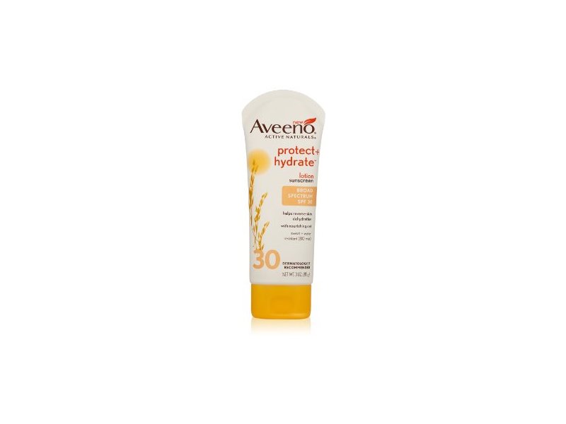 Aveeno Active Naturals Protect + Hydrate Sunscreen Lotion, SPF 30, 3 oz