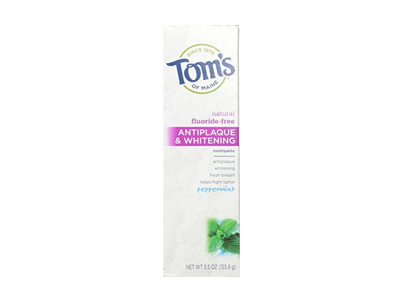 Tom's of Maine Antiplaque and Whitening FluorideFree Toothpaste