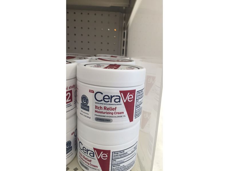 CeraVe Itch Relief Moisturizing Cream, 12 oz