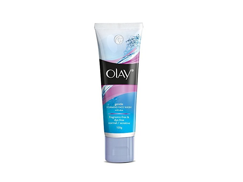 Olay Gentle Foaming Face Wash with Aloe, 100 g