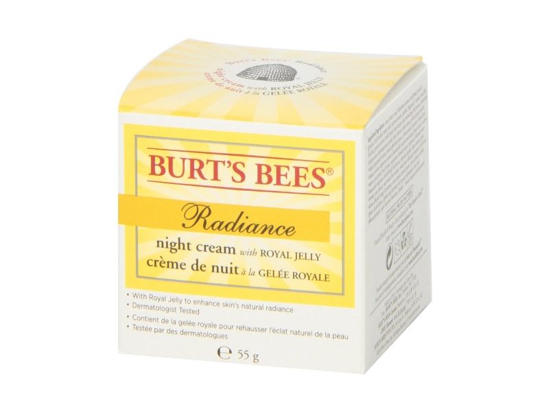 burt's bees radiance night cream