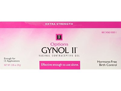 Options Gynol Ii Extra Strength Vaginal Contraceptive Gel 2 85 Oz Ingredients And Reviews
