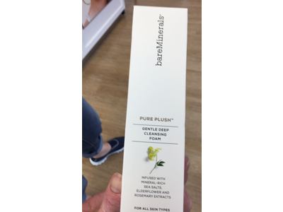bareMinerals PURE PLUSH 洗顔料 120g BareMinerals Pure Plush Gentle Deep Cleansing Foam