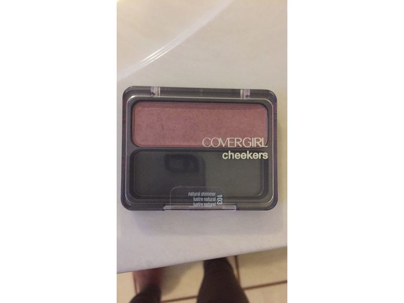 CoverGirl Cheekers Blush, Natural Shimmer 103, 0.12 oz