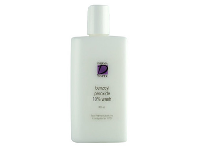 Derma Topix Benzoyl Peroxide Wash, 7.75 oz