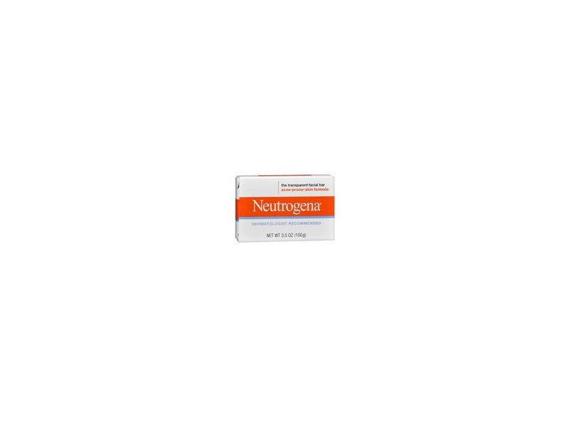 Neutrogena Facial Bar Acne Prone Skin Formula, 3.5 oz (Pack of 3)