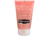 Neutrogena Oil-Free Acne Wash Foaming Scrub, Pink Grapefruit, 4.2 Ounce - thumbnail 1
