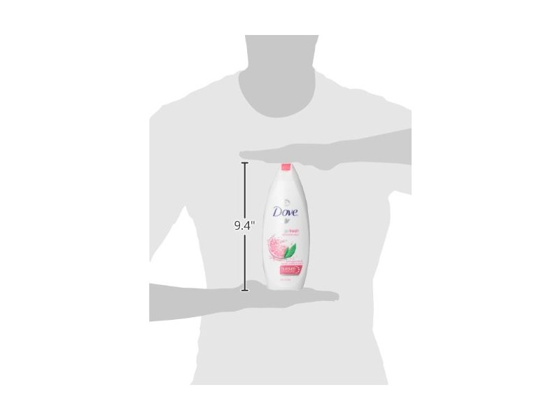 Dove Go Fresh Revive Body Wash, Pomegranate and Lemon Verbena Scent, 22 fl oz