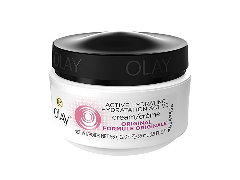 Olay Active Hydrating Cream Original Facial Moisturizer, 2 oz.