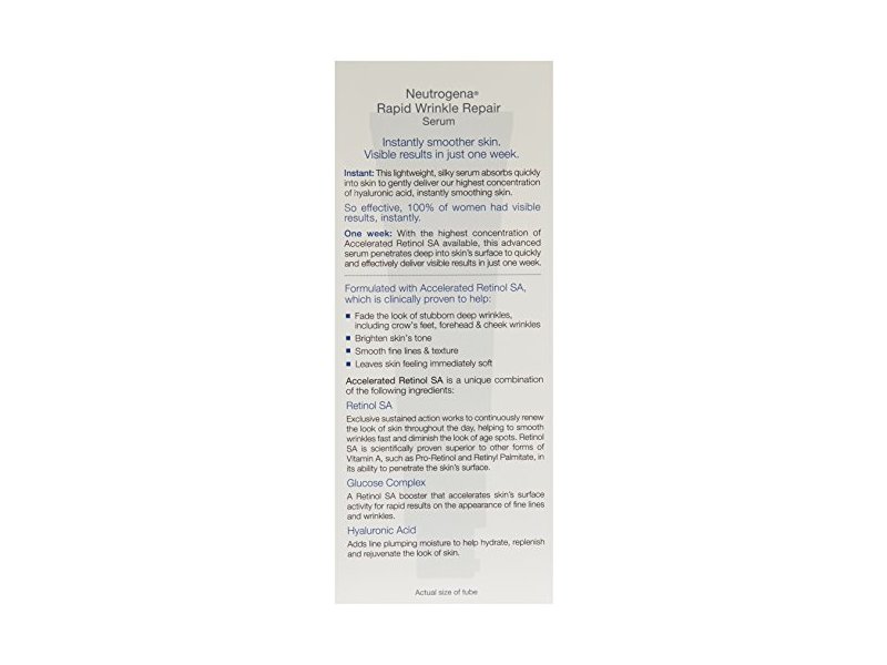 Neutrogena Rapid Wrinkle Repair Serum, 1 Ounce