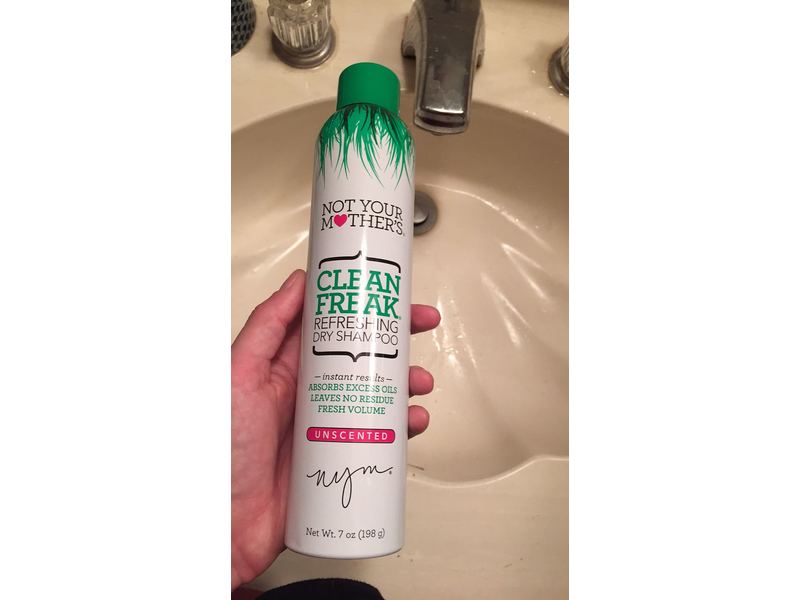 Not Your Mother's Clean Freak Refreshing Dry Shampoo, Unscented, 7 oz