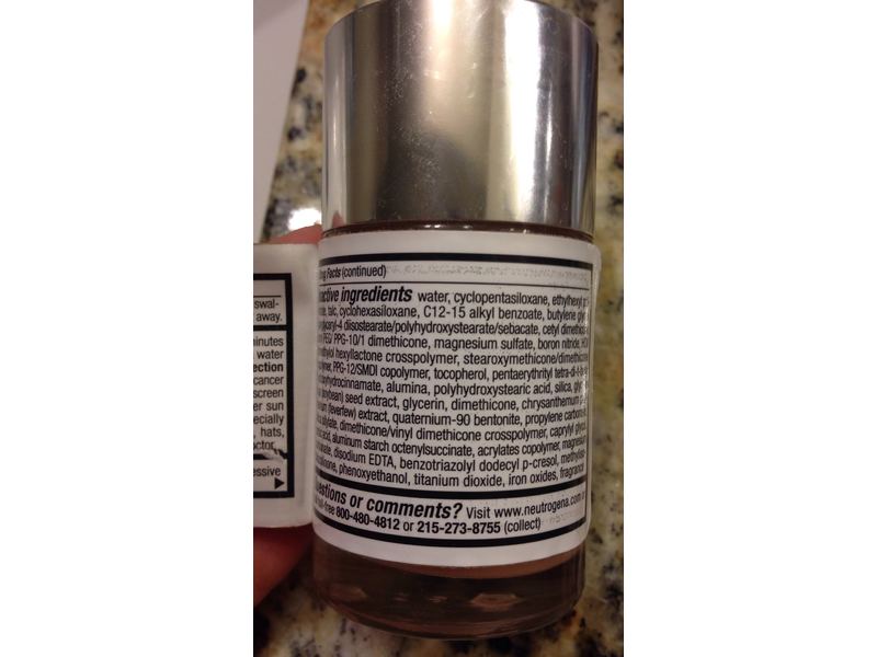 Neutrogena Healthy Skin Liquid Makeup, SPF 20, 80 Medium Beige, 1 fl oz/30 mL