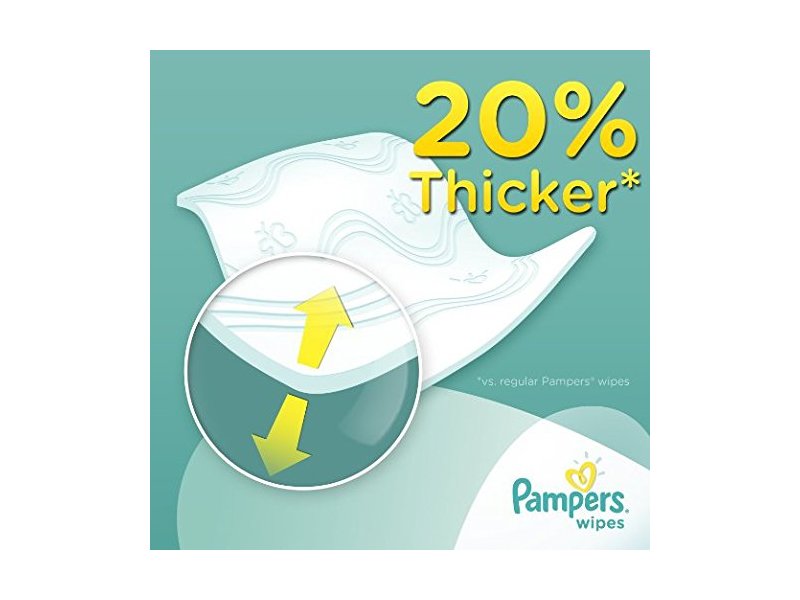 Pampers Sensitive Wipes Travel Pack, 56 Count