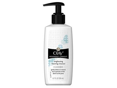 Olay Regenerist Luminous Brightening Foaming Cleanser Cream, 6.7 Fluid Ounce