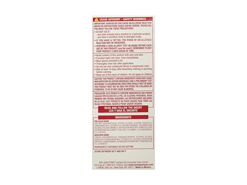 L'Oreal Excellence Creme Hair Color, Dark Chocolate Brown 4AR